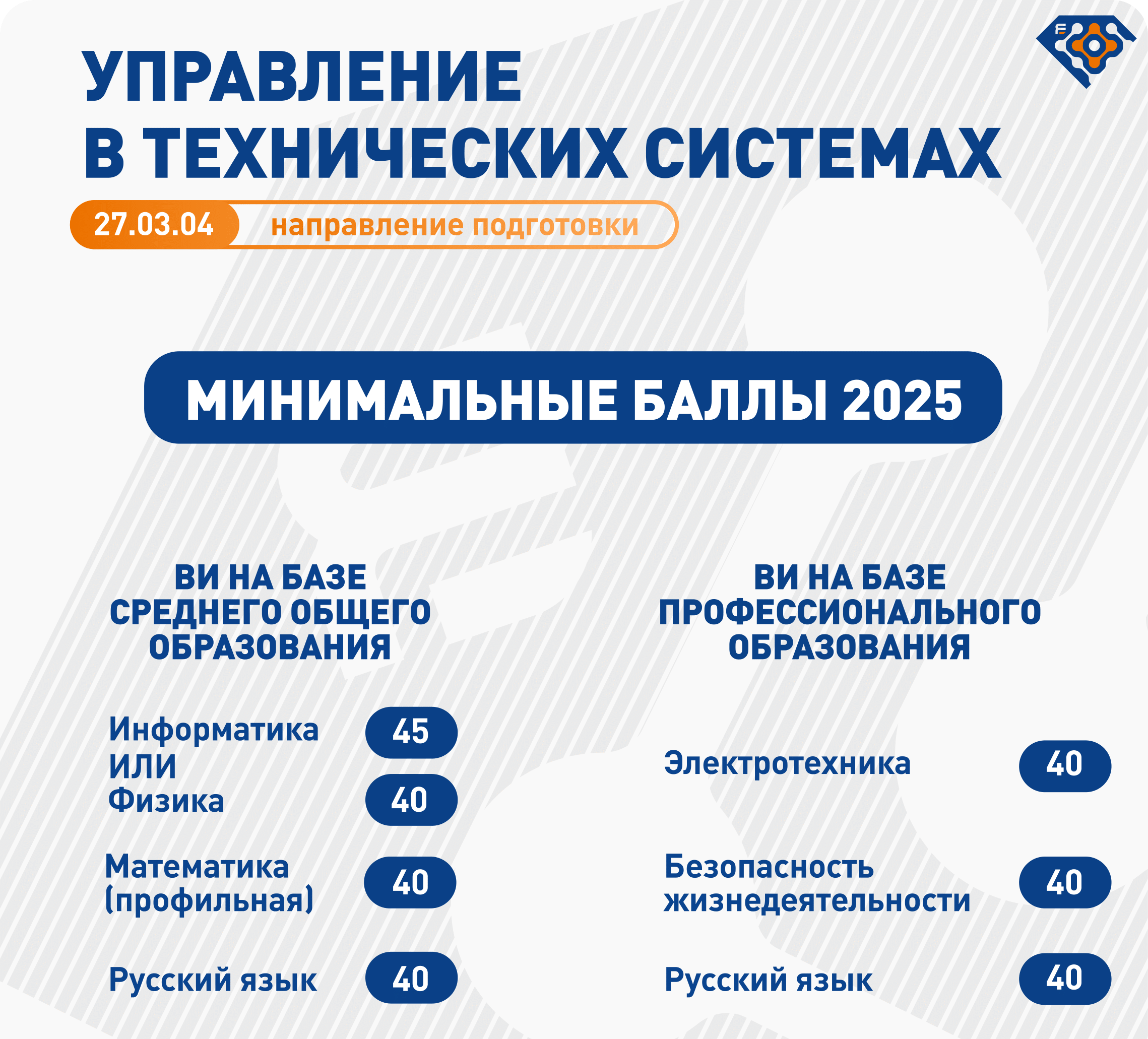 Управление в технических системах