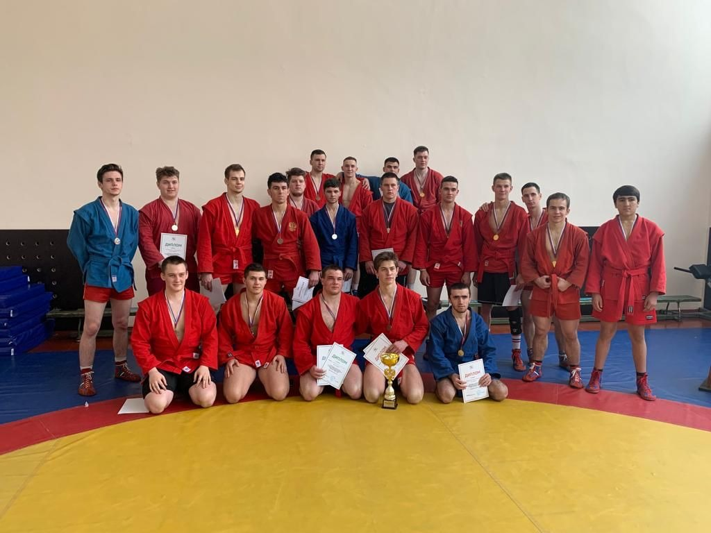 Чемпион области по самбо 2014
